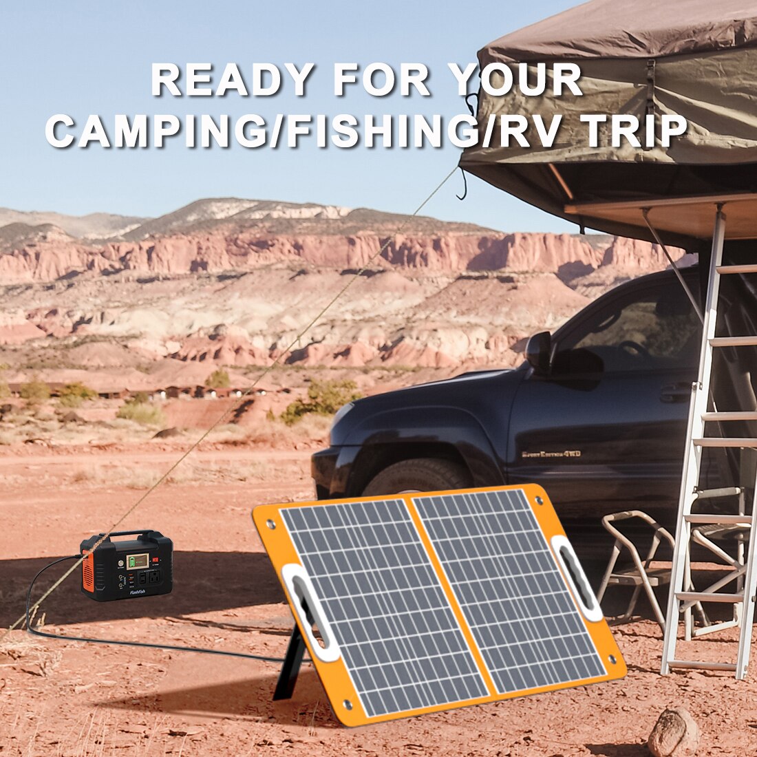 Foldable Solar Panel for Camping