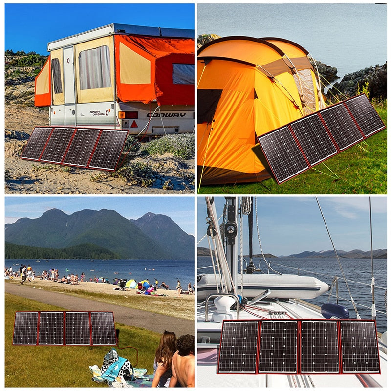 Flexible Foldble Solar Panel for Outdoor Camping