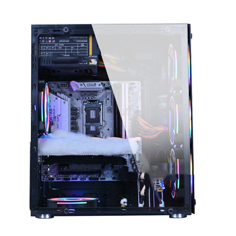 Computer Case Double-sided Tempered Glass Full Side Transparent