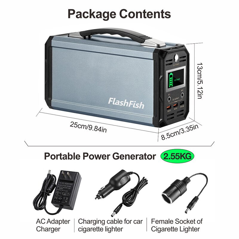 110V 300W Solar Generator