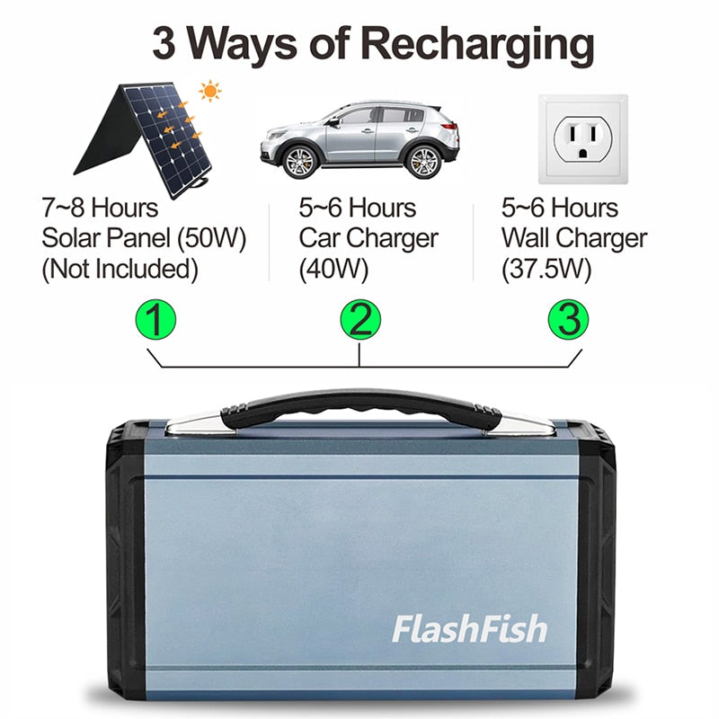 110V 300W Solar Generator