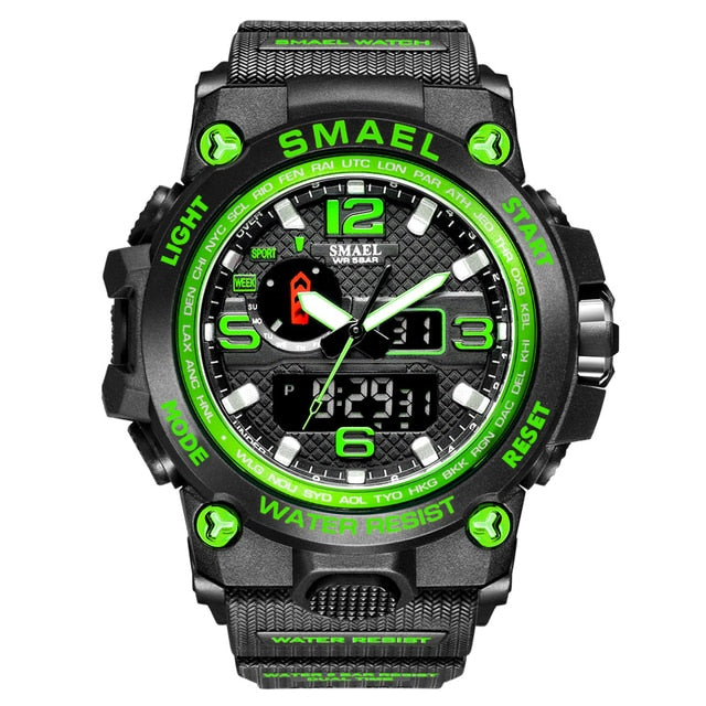 Rugged Sports Watches for Men with Digital and Analogue Display