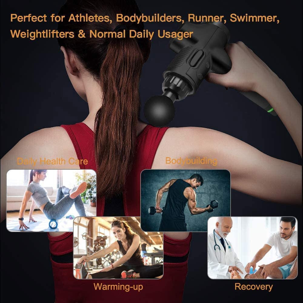 LCD Display Pain Relief Massage Gun