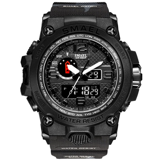 Rugged Sports Watches for Men with Digital and Analogue Display