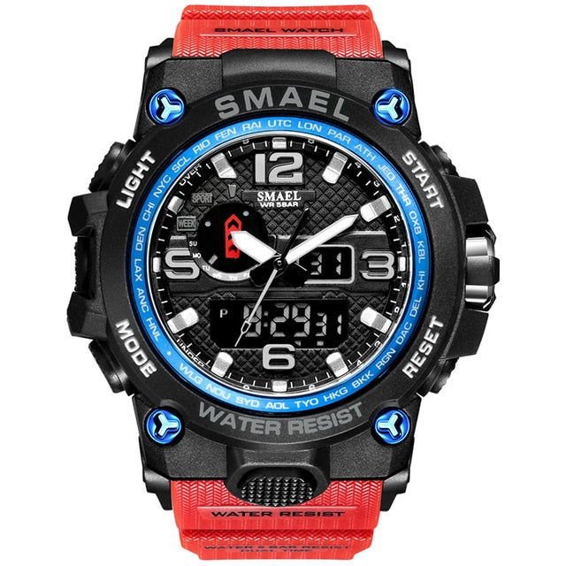 Rugged Sports Watches for Men with Digital and Analogue Display