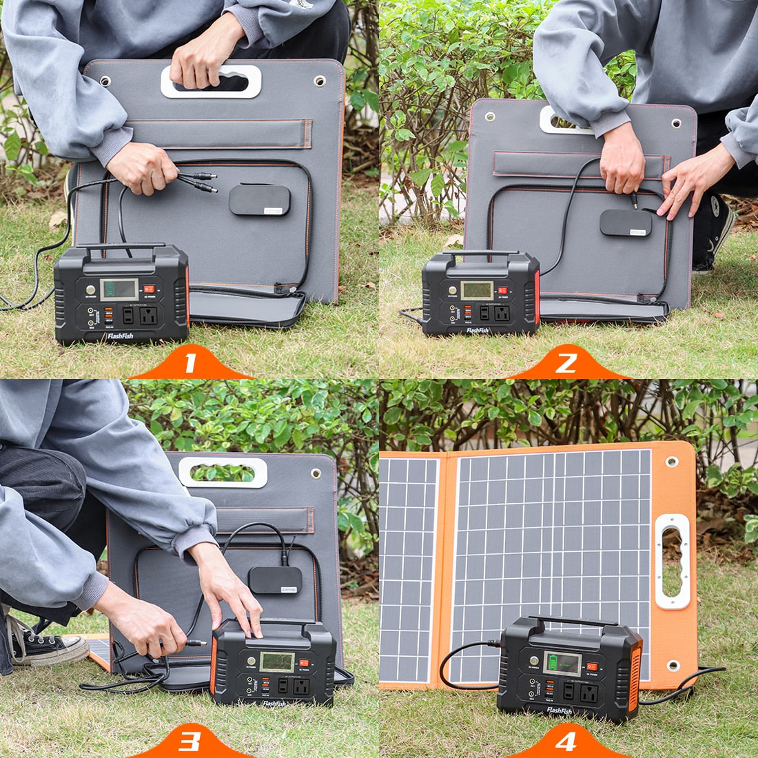 Foldable Solar Panel for Camping